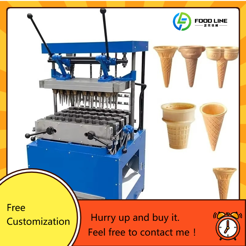 Waffle Cone Maker - Máquina Industrial de Waffles em Cone