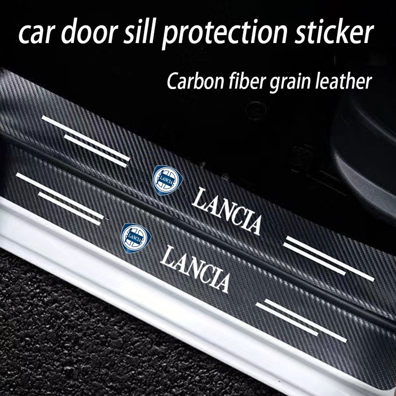 Crepe Pan Carbon - Adesivos protetores de placa de soleira