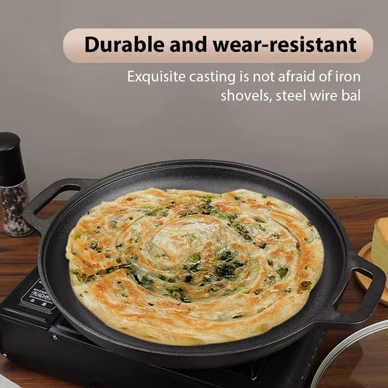 Frigideira de Ferro Fundido Re - Mini Pancake Griddle avaliação e preço