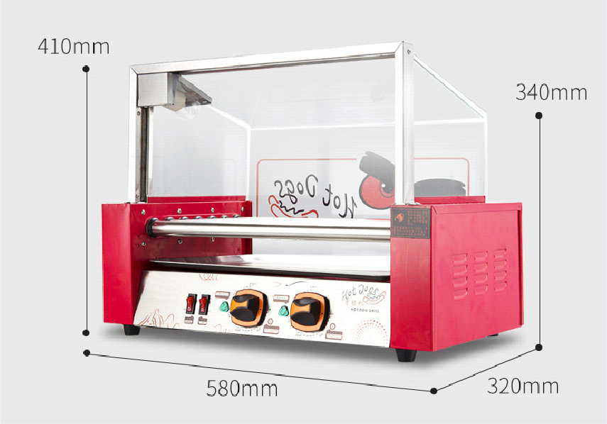 Máquina Comercial Elétrica par - Hot Dog Press avaliação e preço