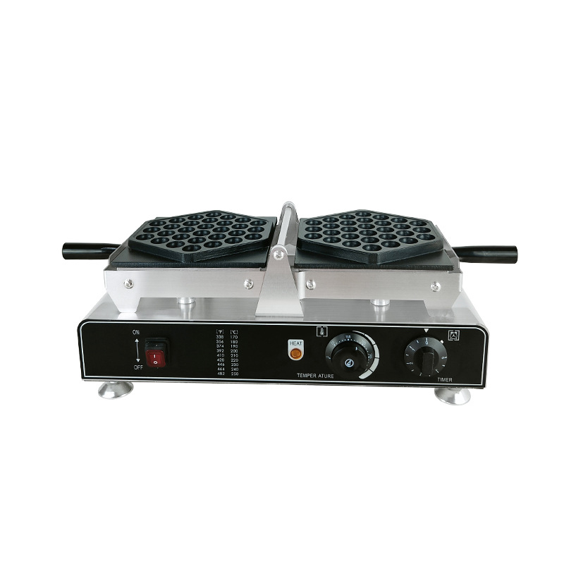 1500w máquina de waffle comerc - Egg Waffle Pan avaliação e preço